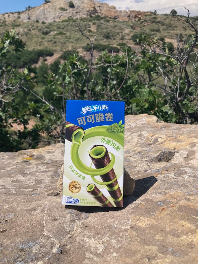 Oreo Wafer Roll Matcha (China)