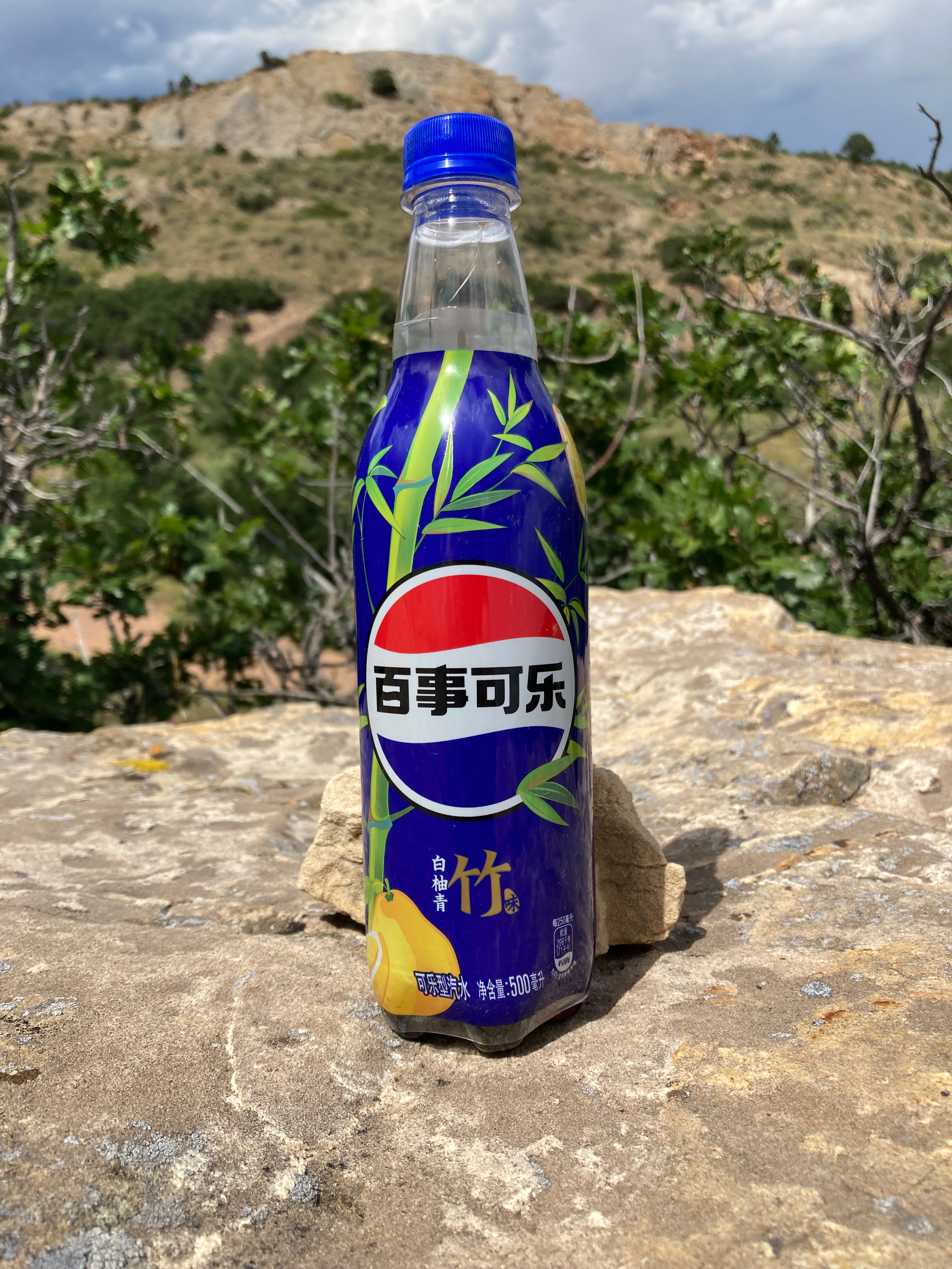 Pepsi White Grapefruit Bamboo (China)